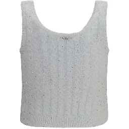 White Linen Tank Tops