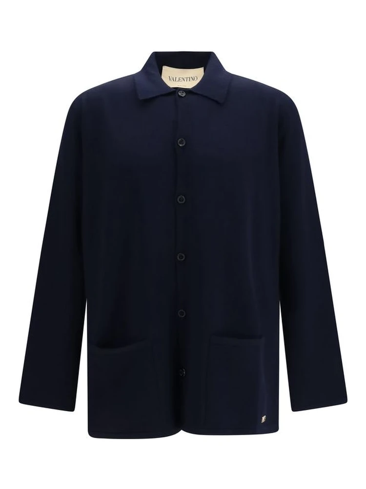 Blue Wool Oves Aries Cardigan