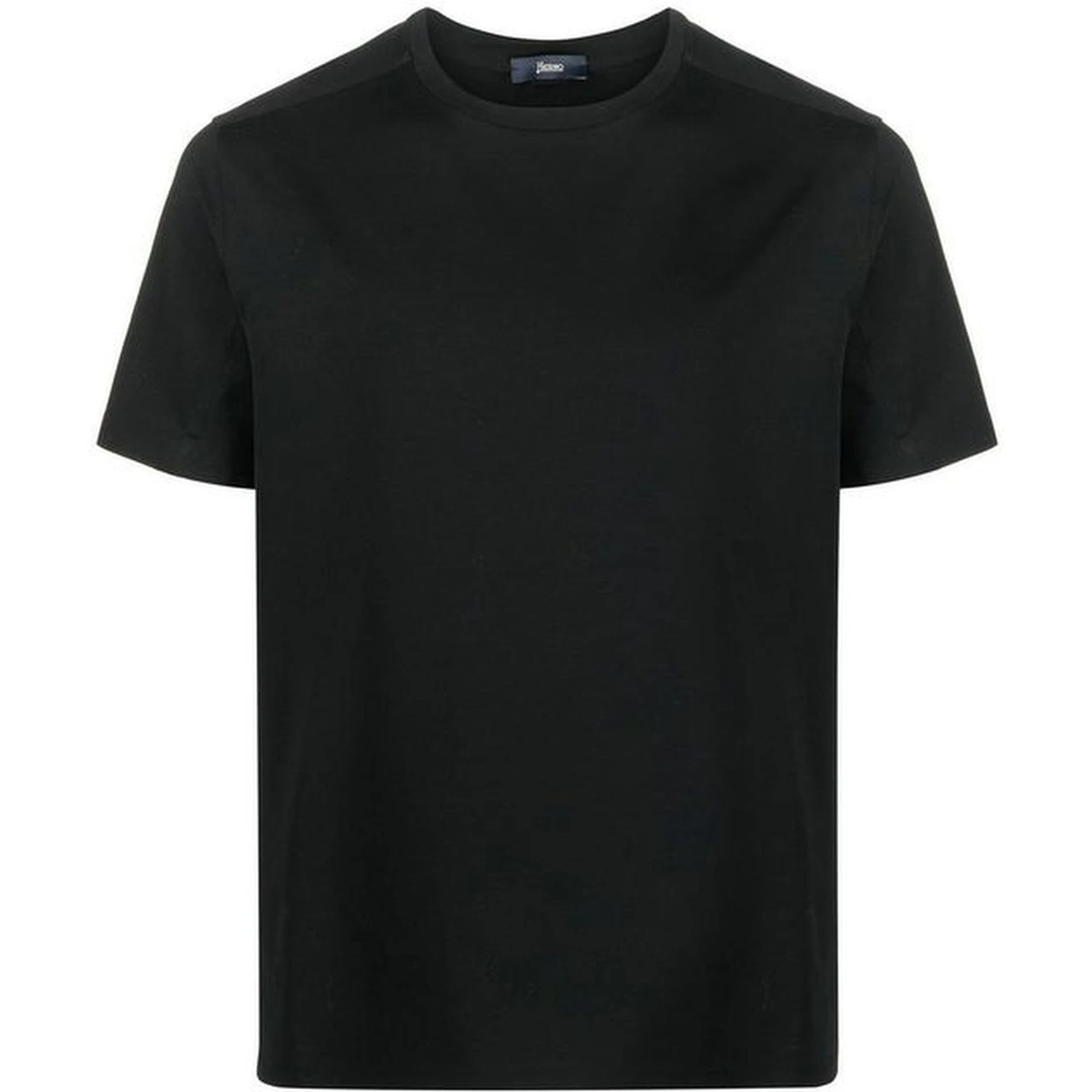Black Cotton T-Shirt