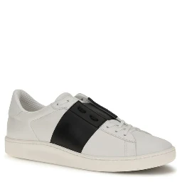 Black Calf Leather Bos Taurus Low Top Sneakers