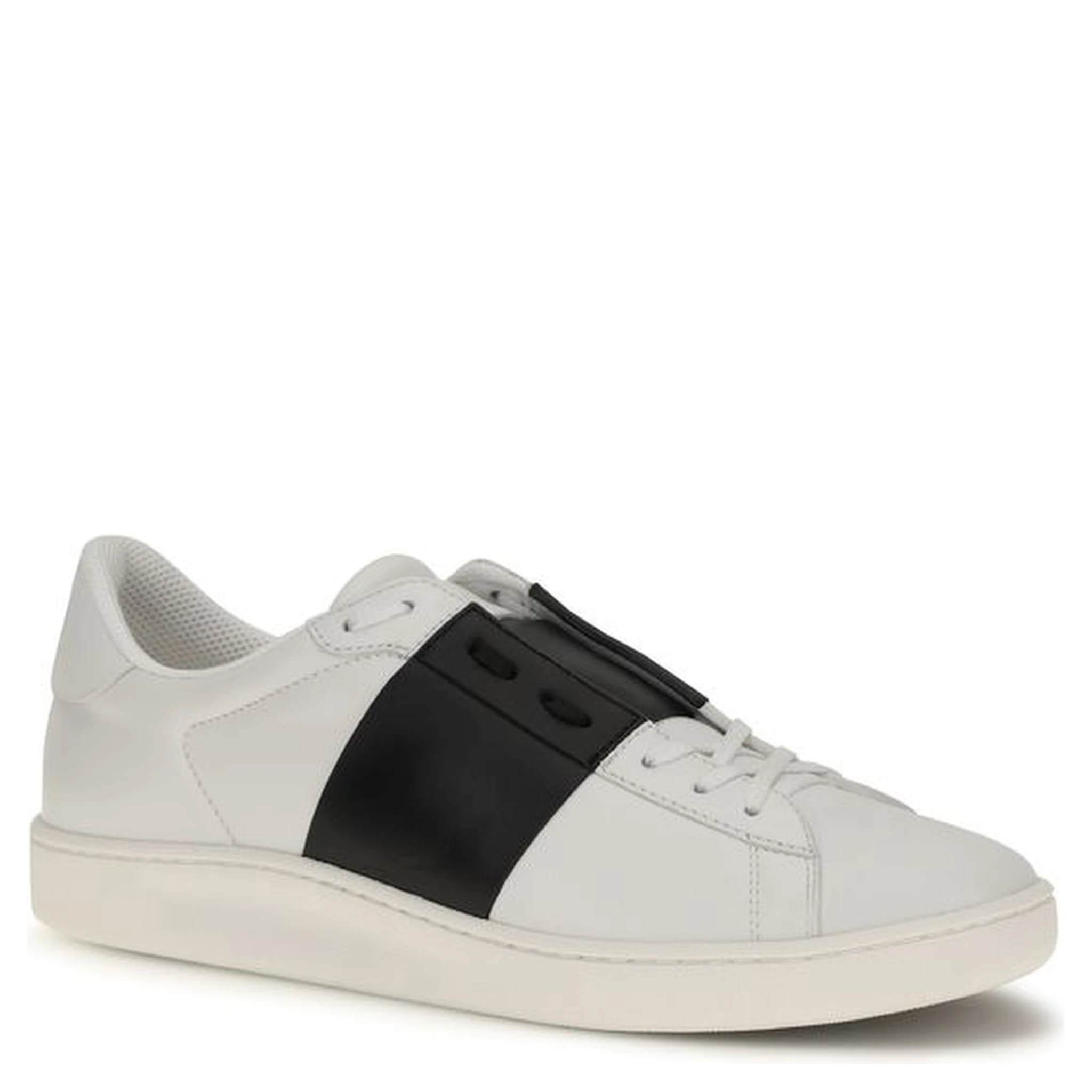Black Calf Leather Bos Taurus Low Top Sneakers
