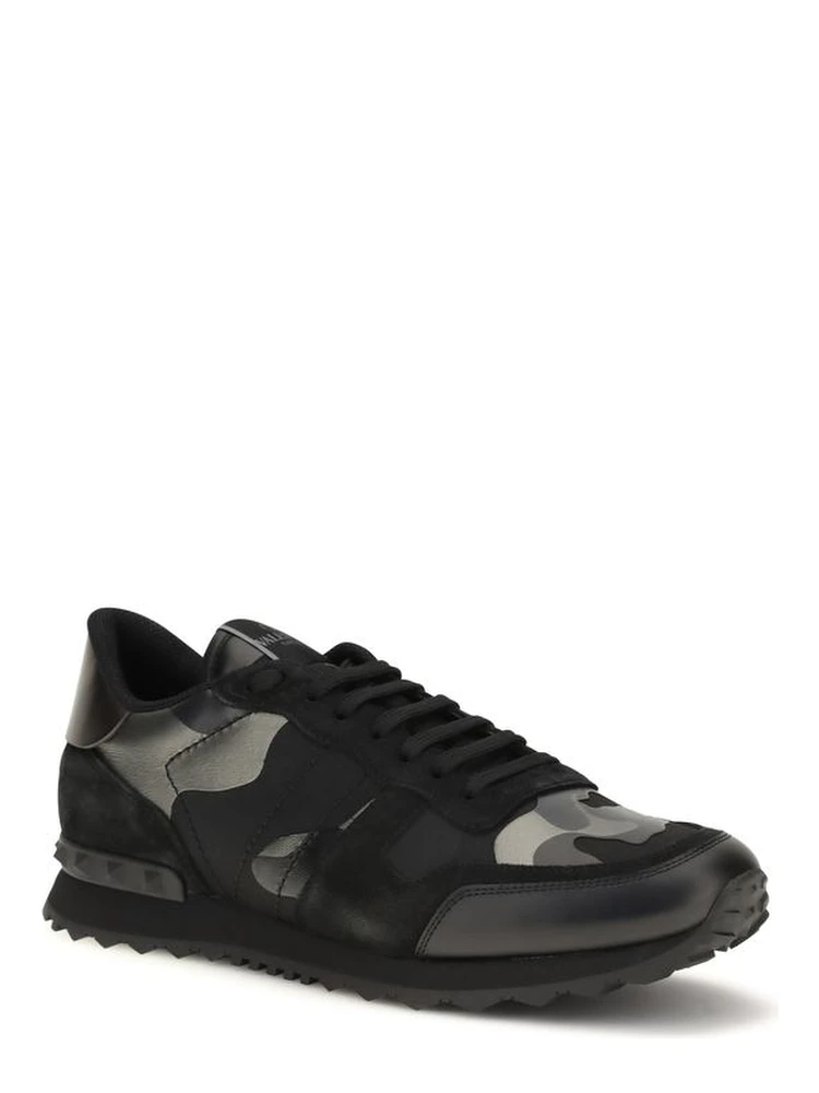 Black Polyamide Athletic Sneakers alternative