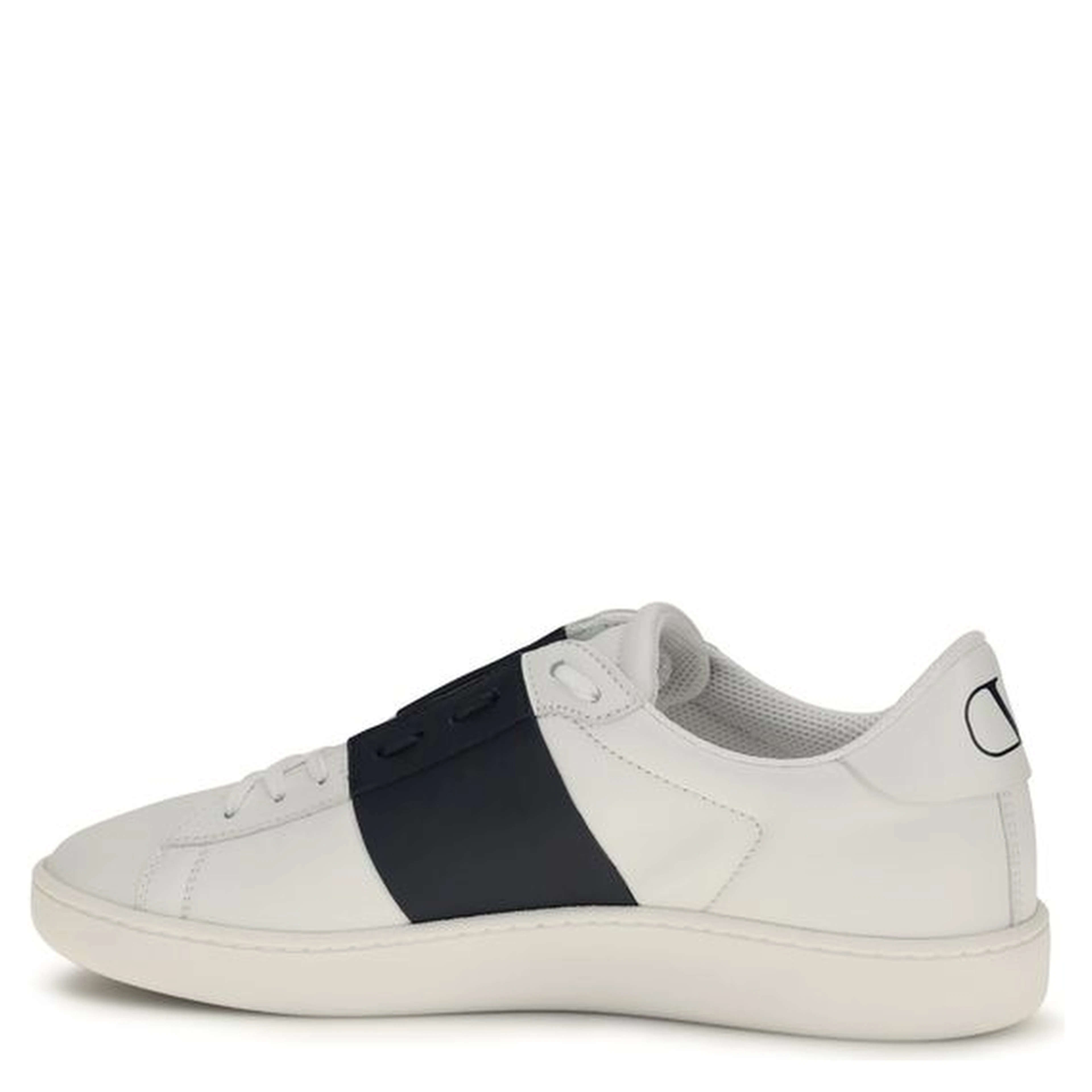 Blue Calf Leather Bos Taurus Low Top Sneakers