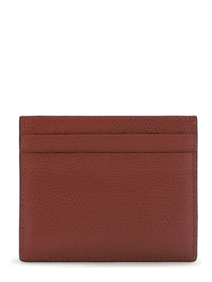 Bordeaux Calf Leather Bos Taurus Wallet