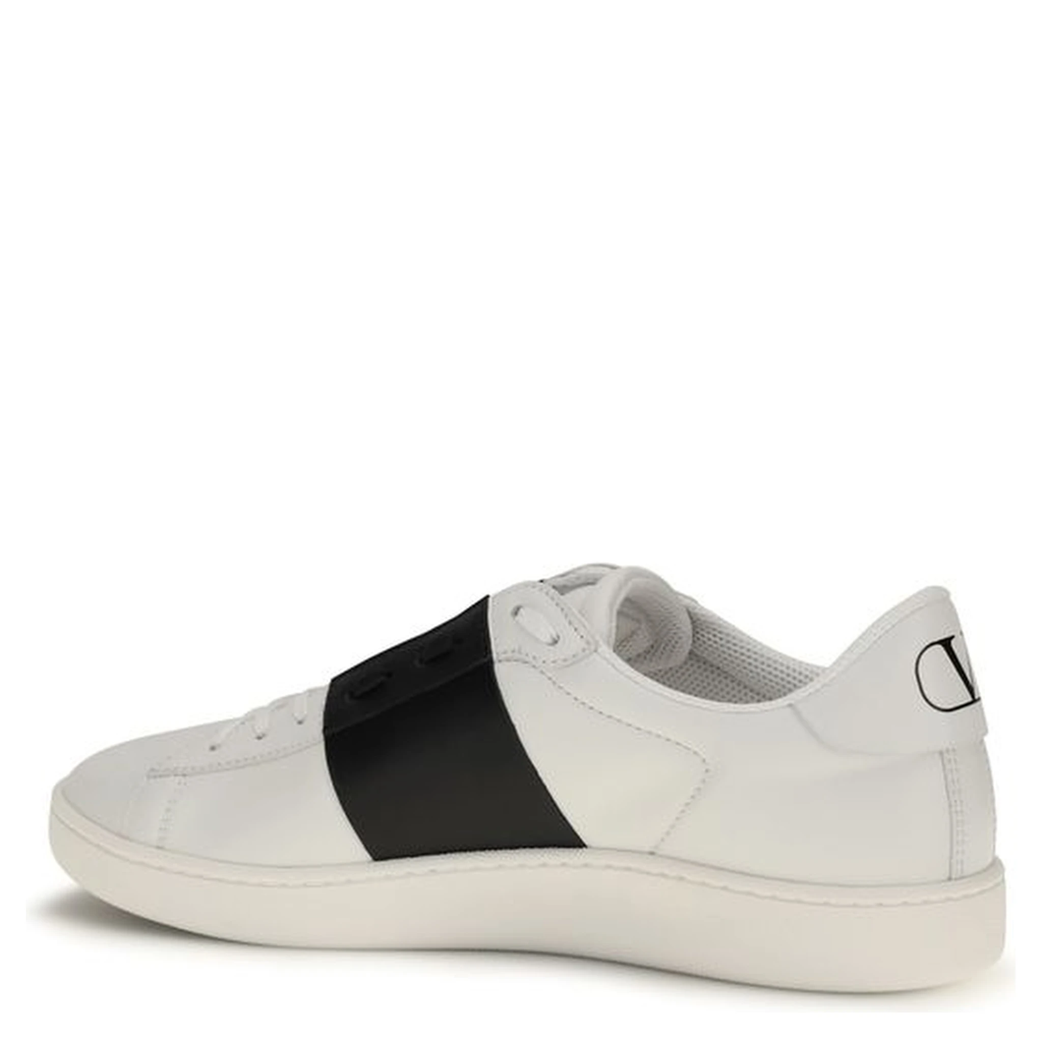 Black Calf Leather Bos Taurus Low Top Sneakers