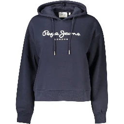 Blue Cotton Sweatshirt