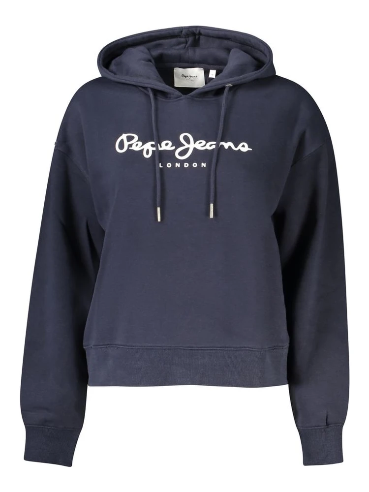 Blue Cotton Sweatshirt
