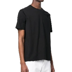 Black Cotton T-Shirt