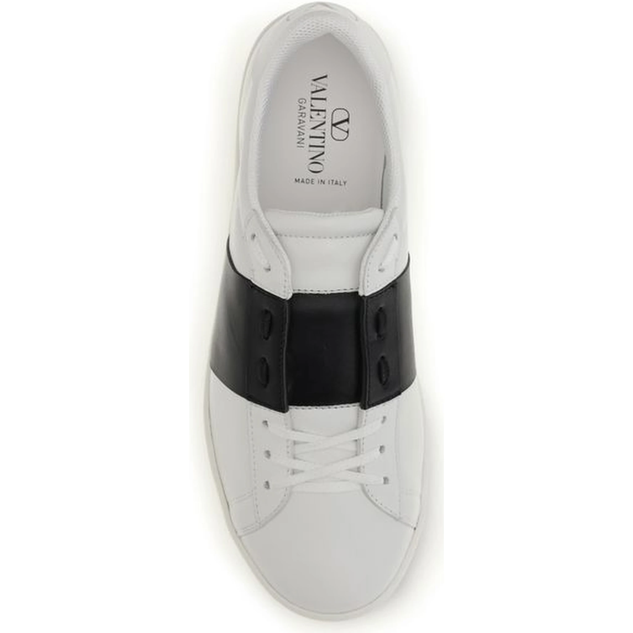 Black Calf Leather Bos Taurus Low Top Sneakers