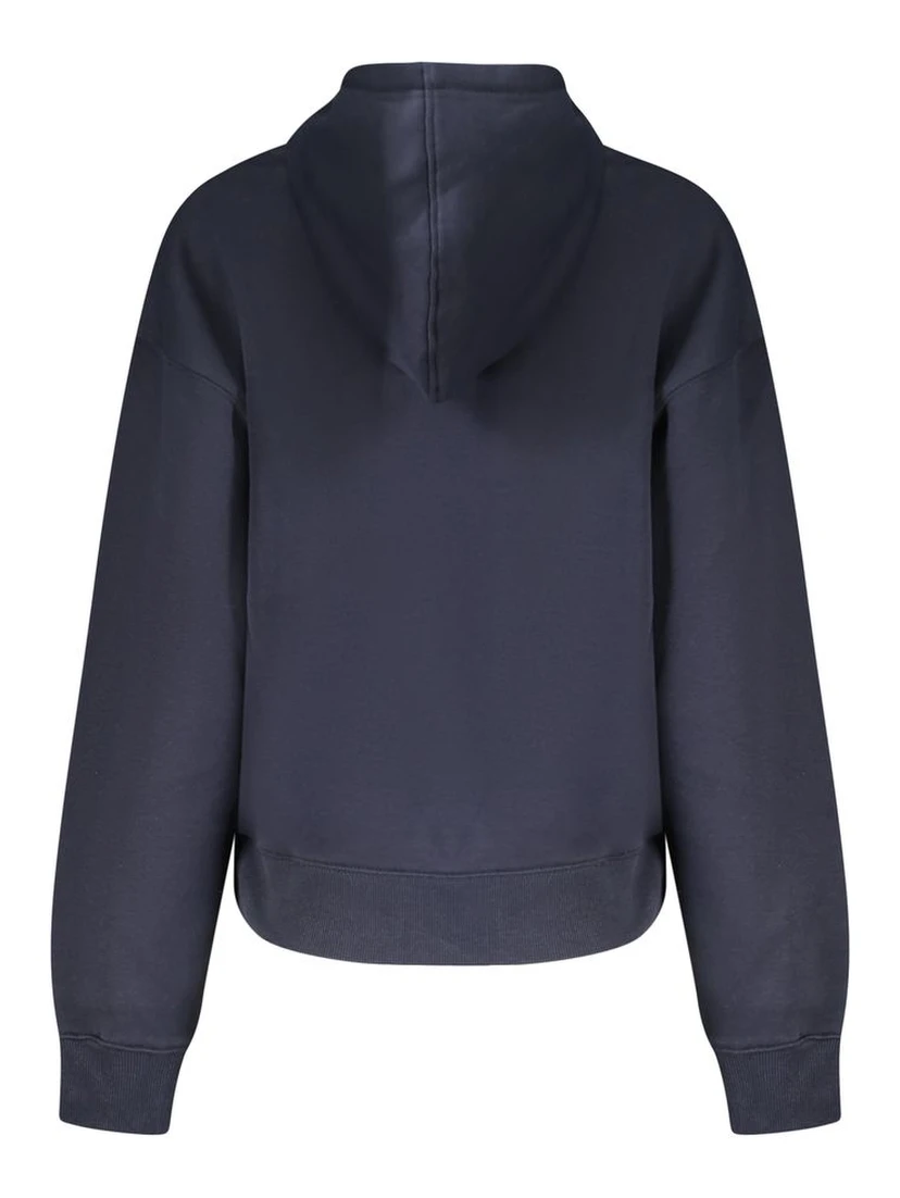 Blue Cotton Sweatshirt