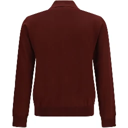 Bordeaux Wool Oves Aries Polo Shirt