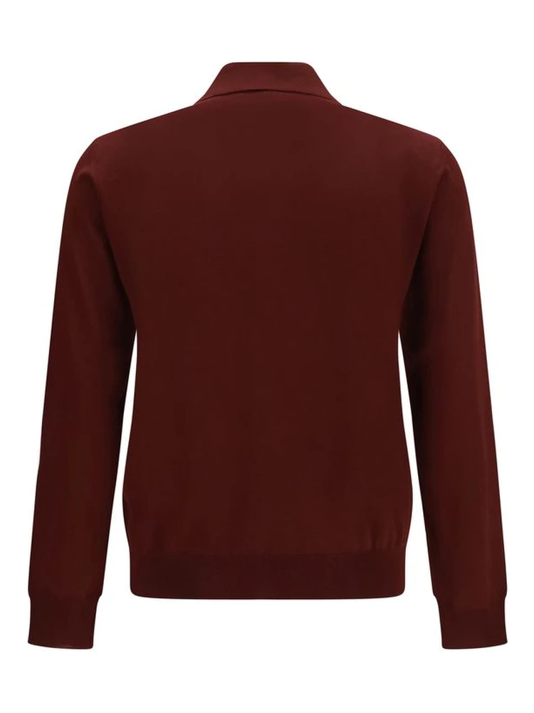 Bordeaux Wool Oves Aries Polo Shirt alternative