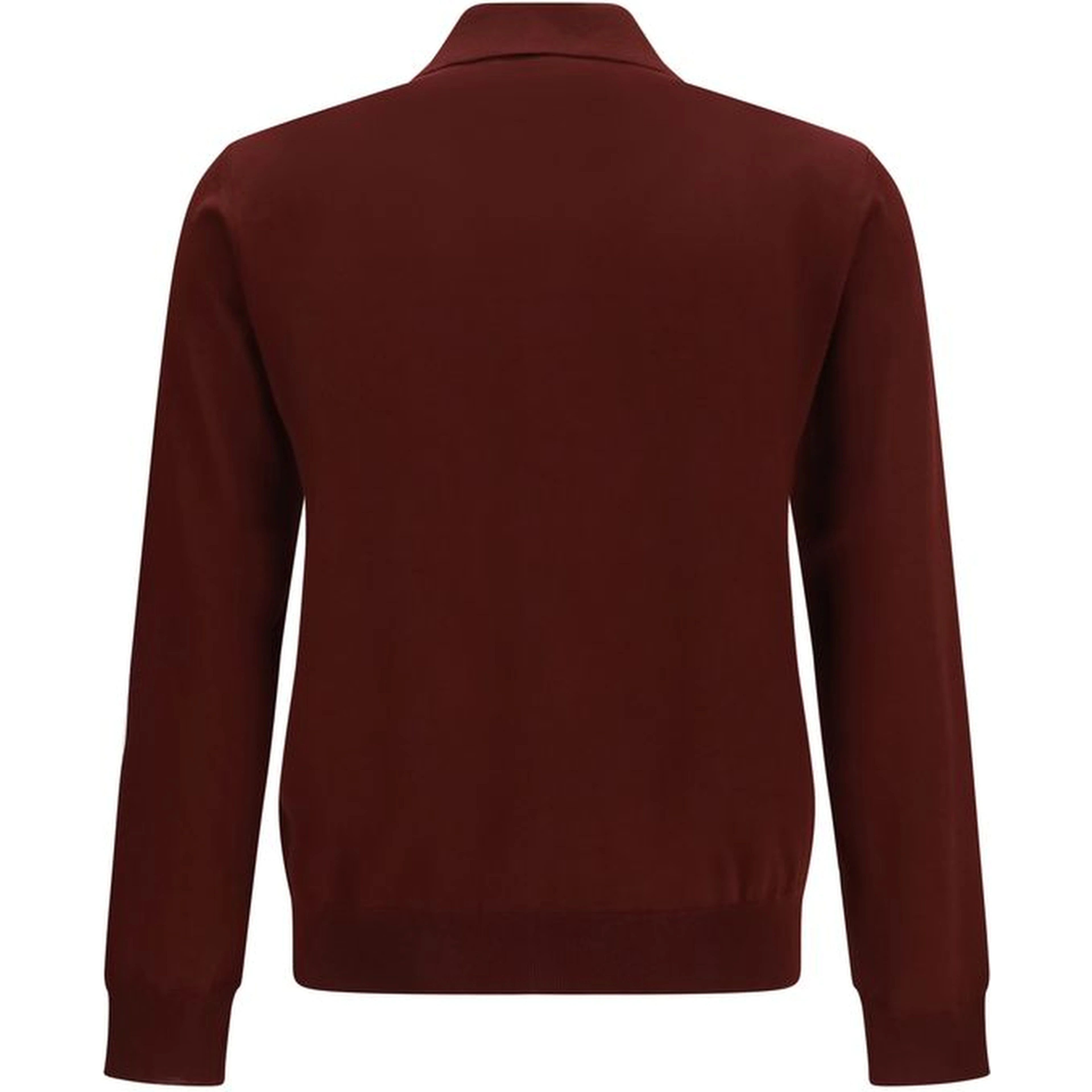 Bordeaux Wool Oves Aries Polo Shirt