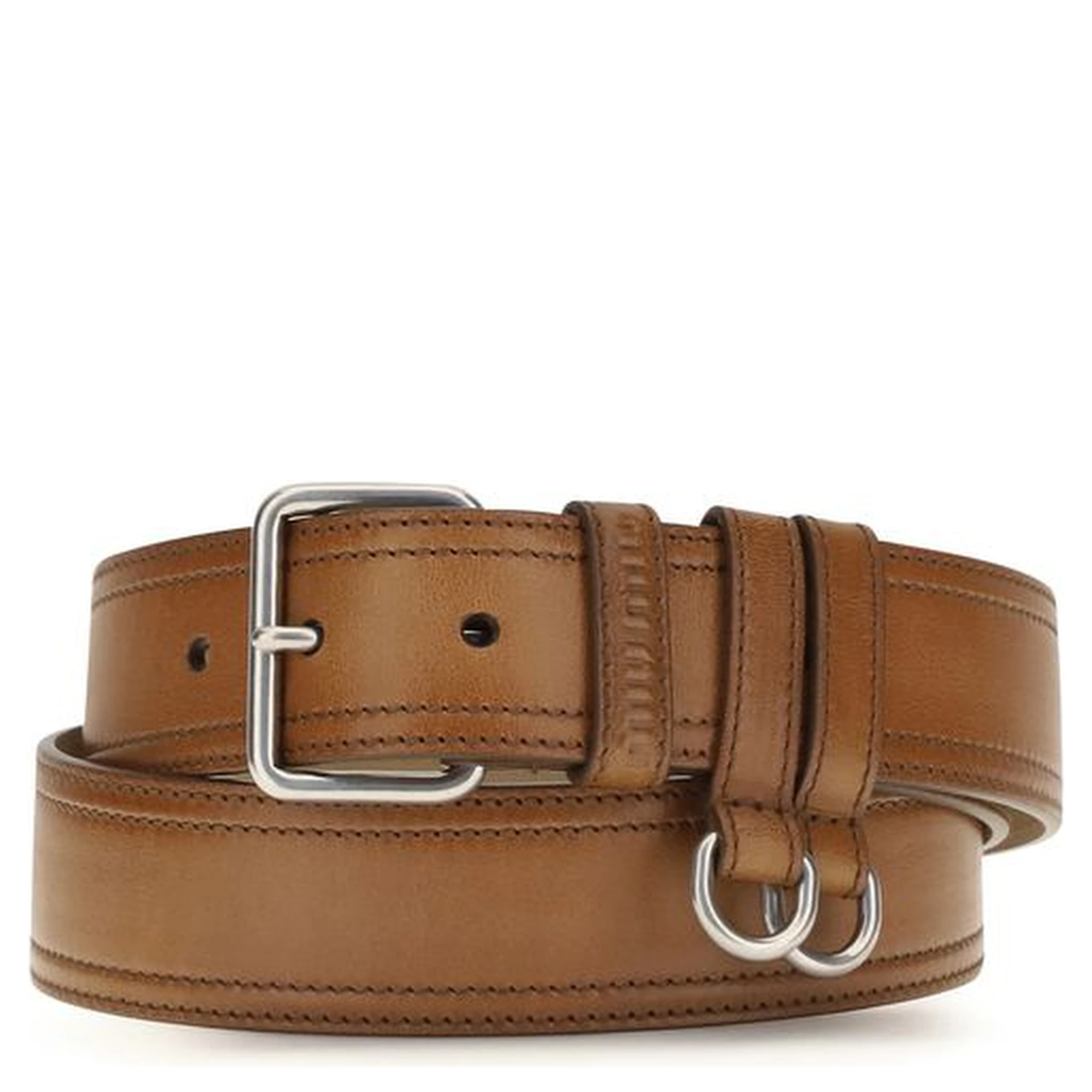 Brown Calf Leather Bos Taurus Regular Belt