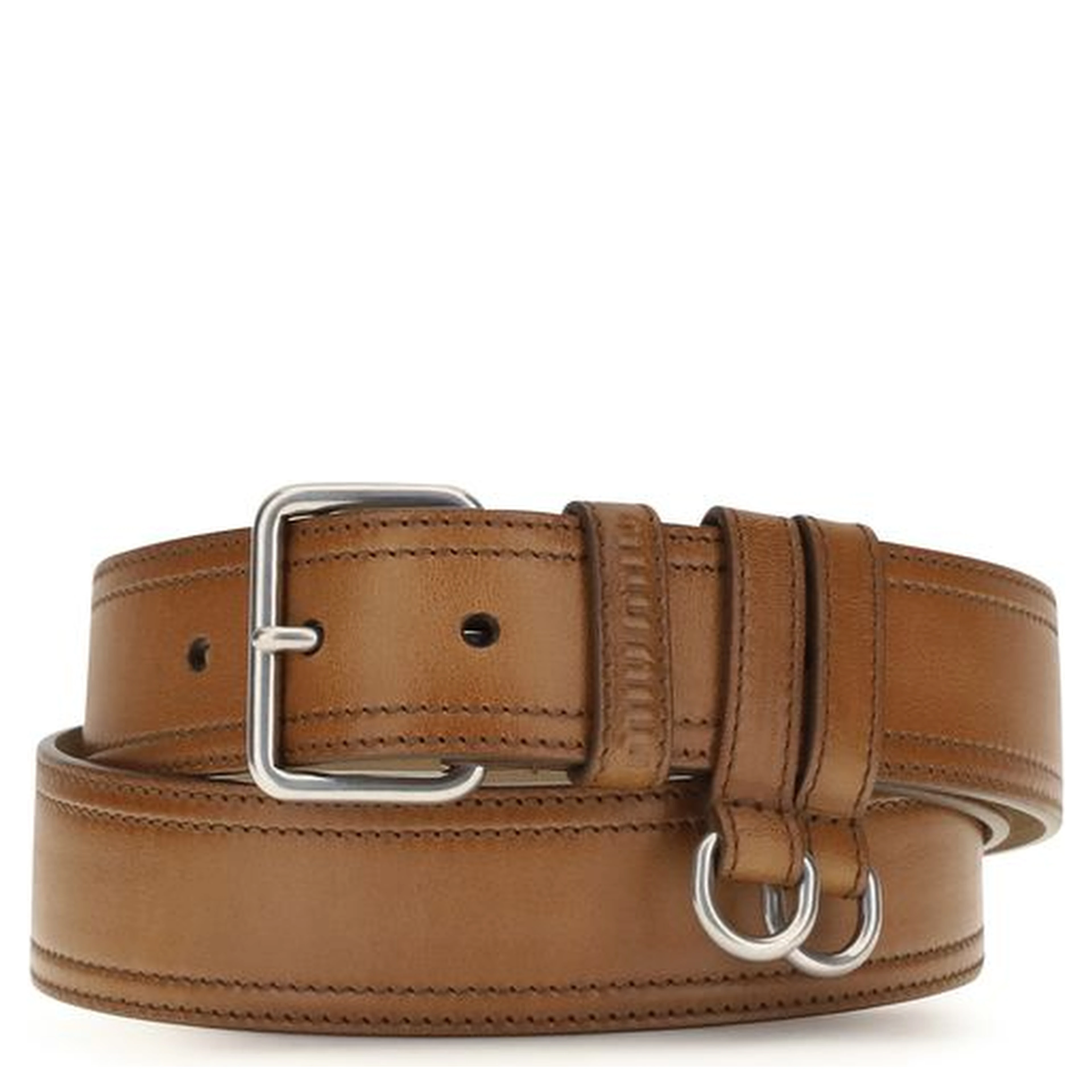Brown Calf Leather Bos Taurus Regular Belt