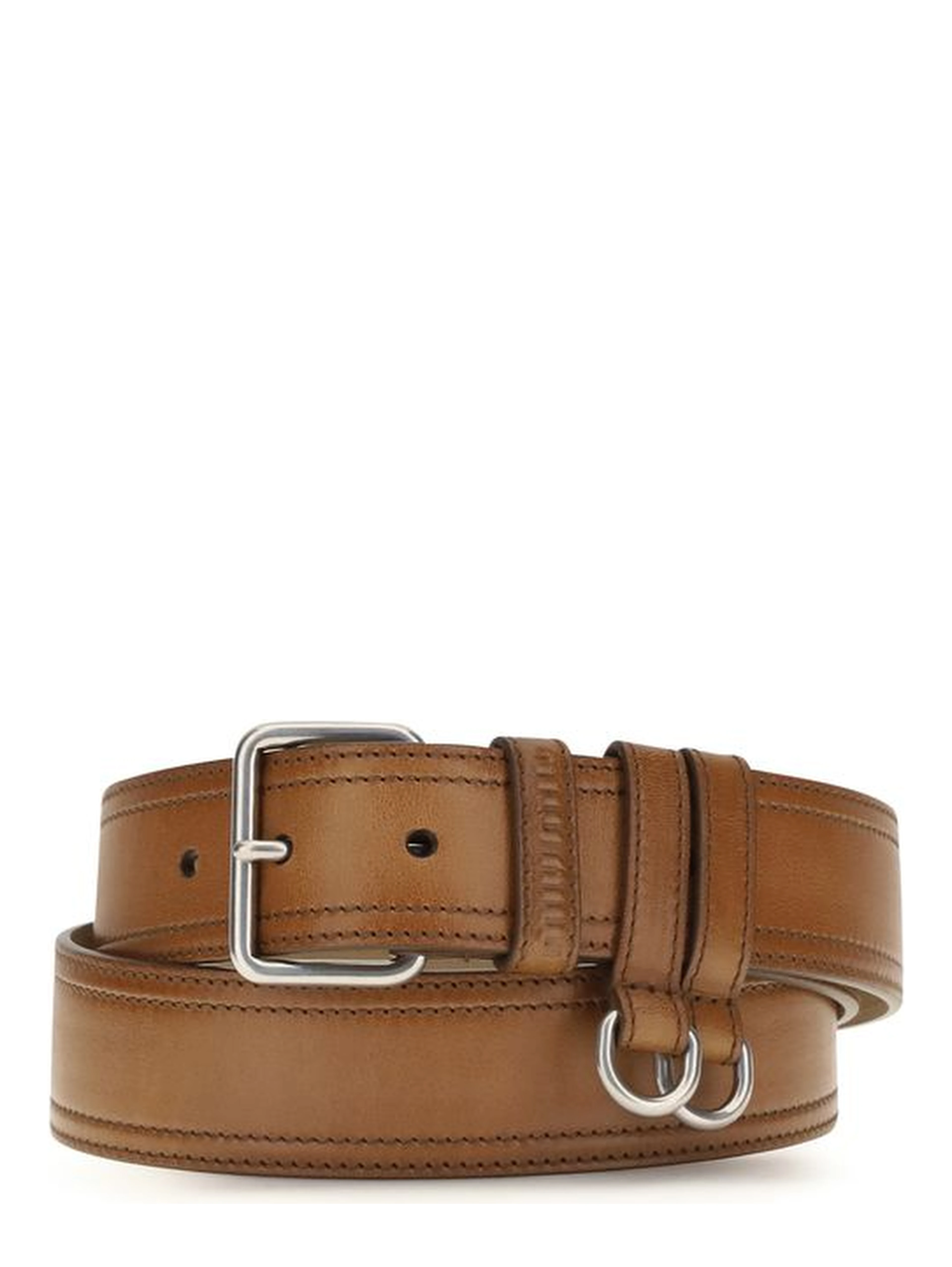 Brown Calf Leather Bos Taurus Regular Belt