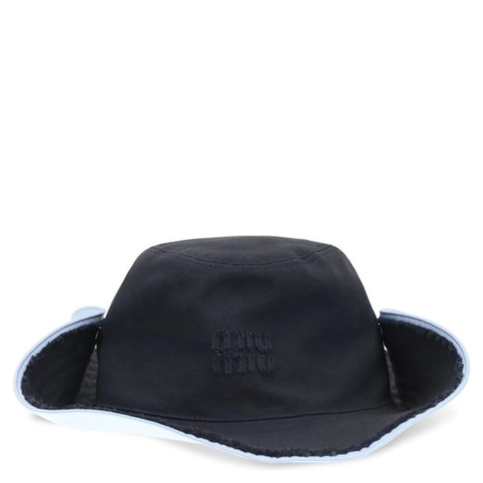 Blue Cotton Bucket Hat