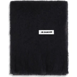 Black Wool Oves Aries Scarf