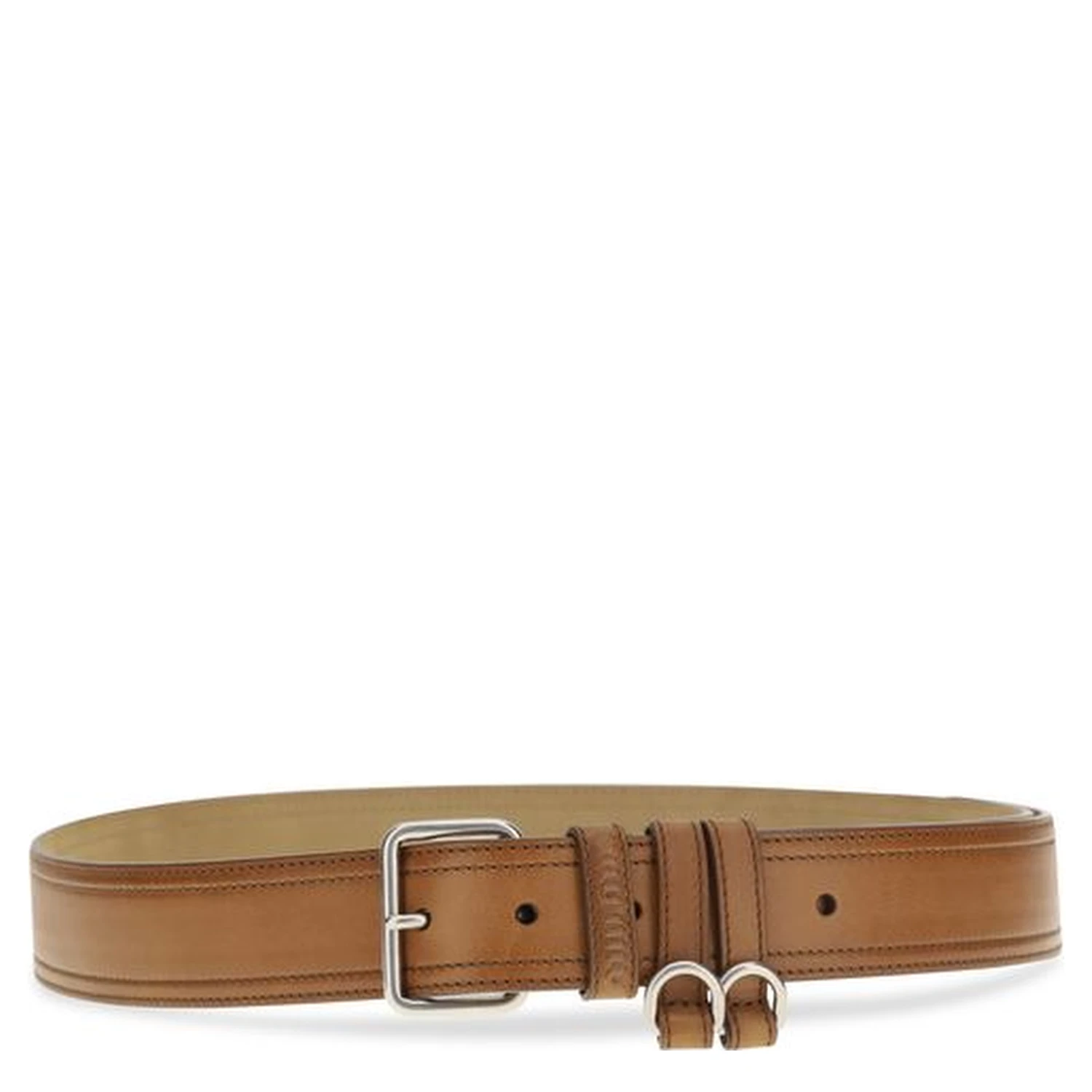 Brown Calf Leather Bos Taurus Regular Belt