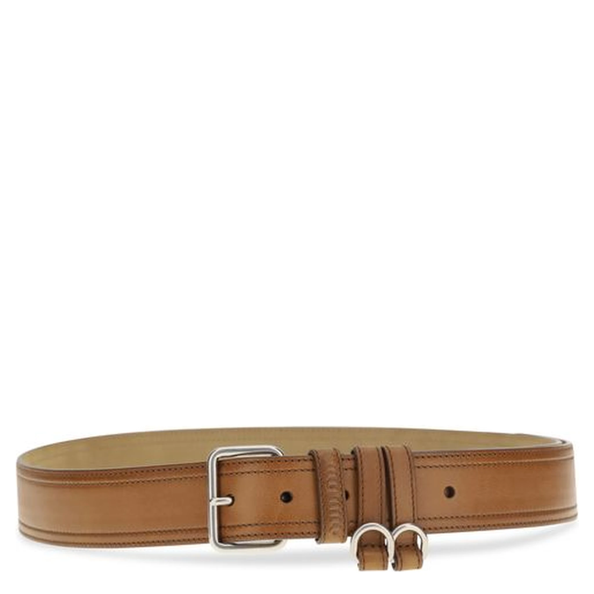 Brown Calf Leather Bos Taurus Regular Belt