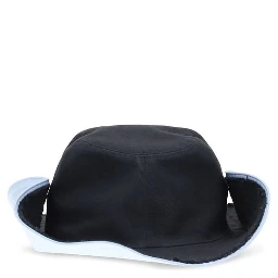 Blue Cotton Bucket Hat