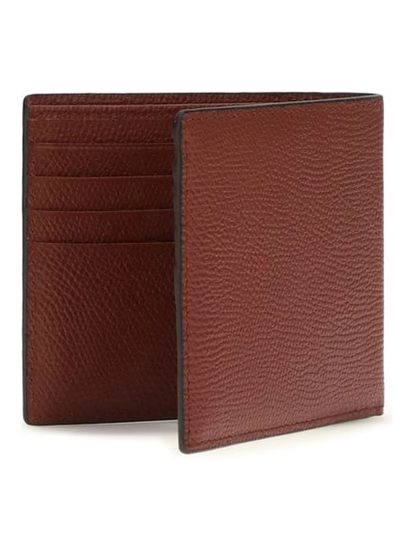 Bordeaux Calf Leather Bos Taurus Wallet