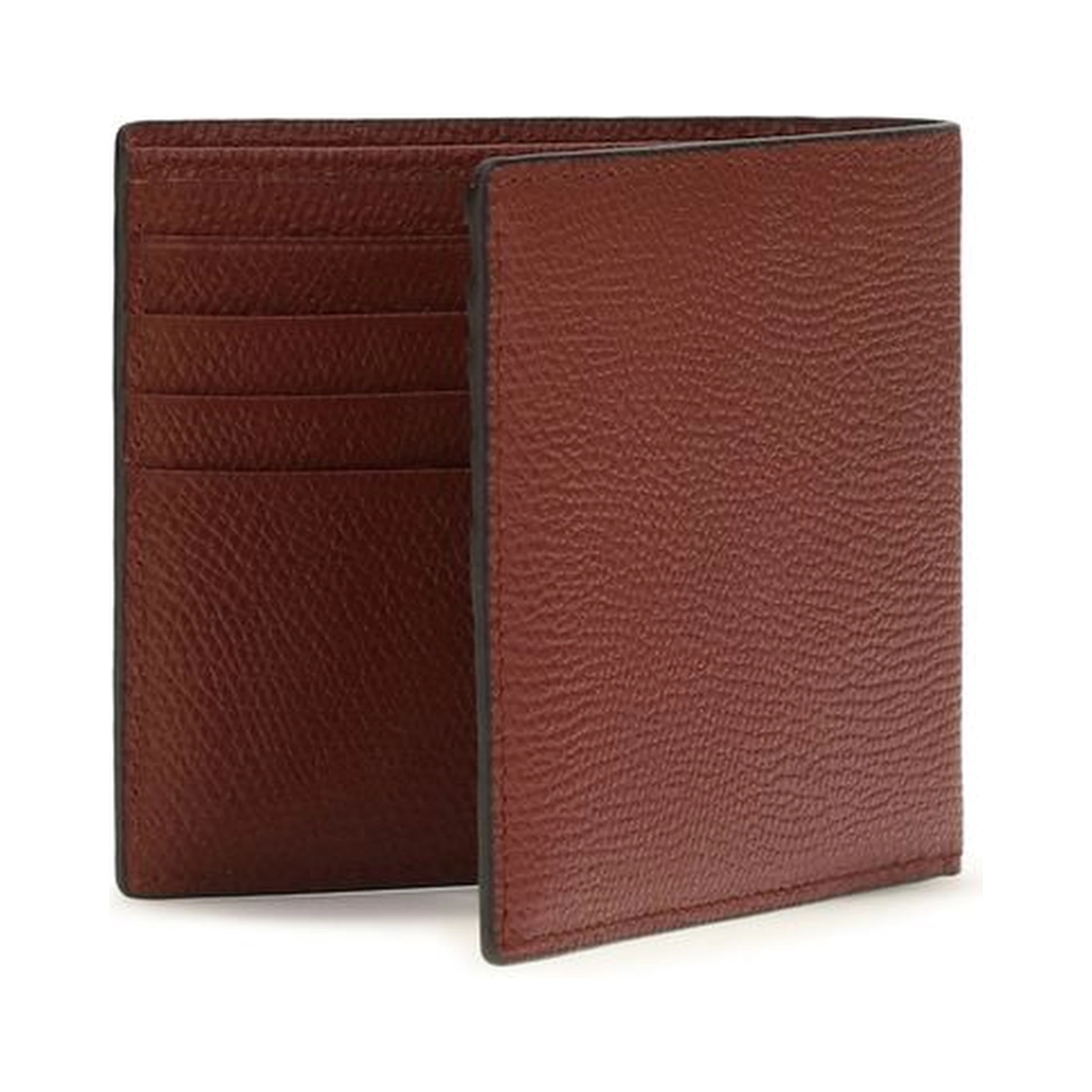 Bordeaux Calf Leather Bos Taurus Wallet