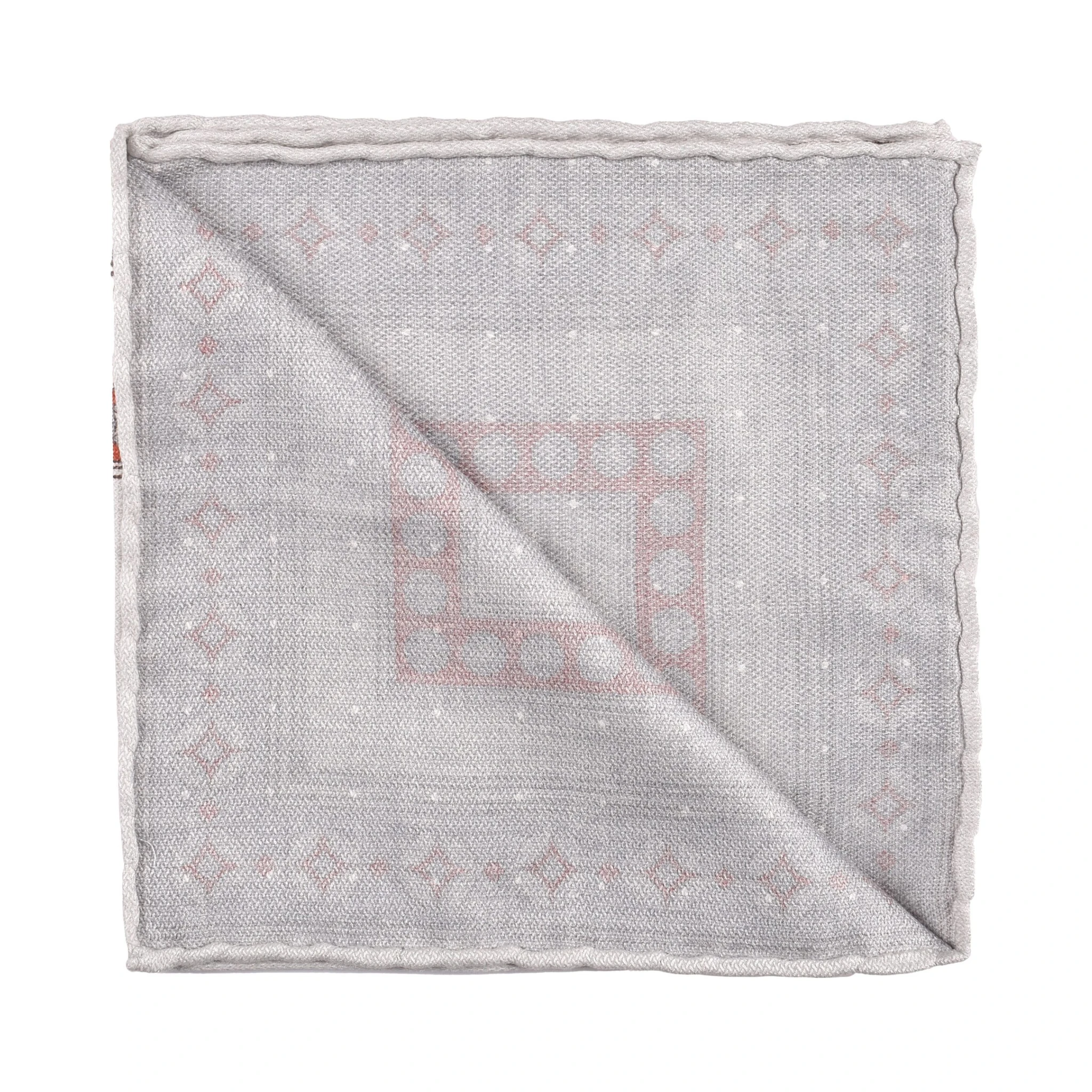 Bicolor Silk Pocket Square
