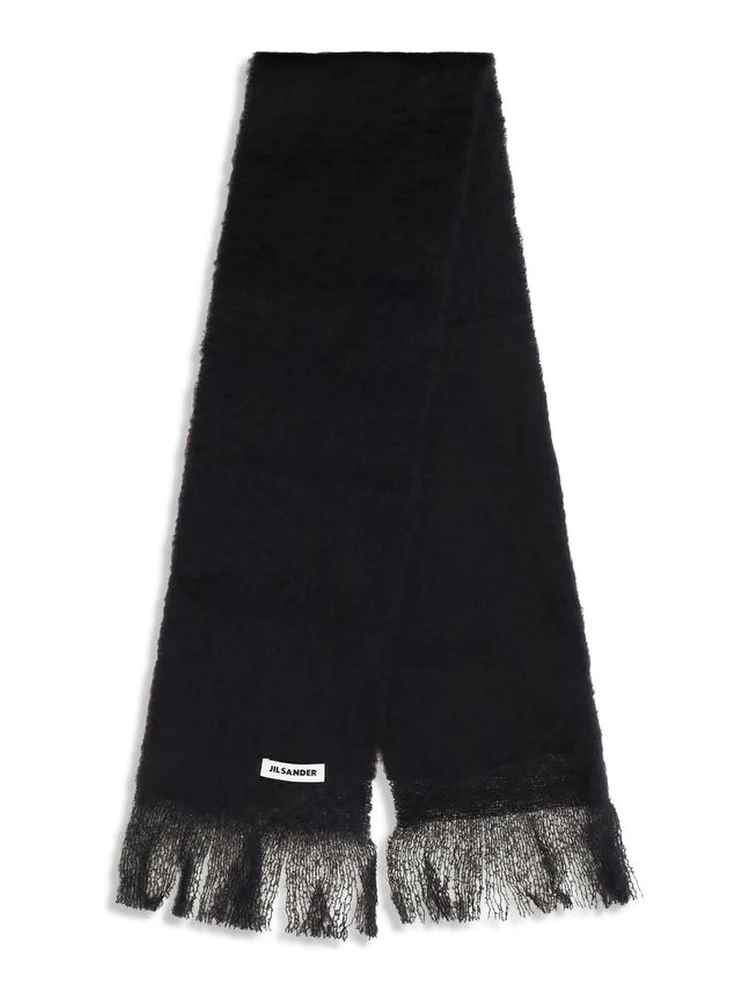 Black Wool Oves Aries Scarf alternative