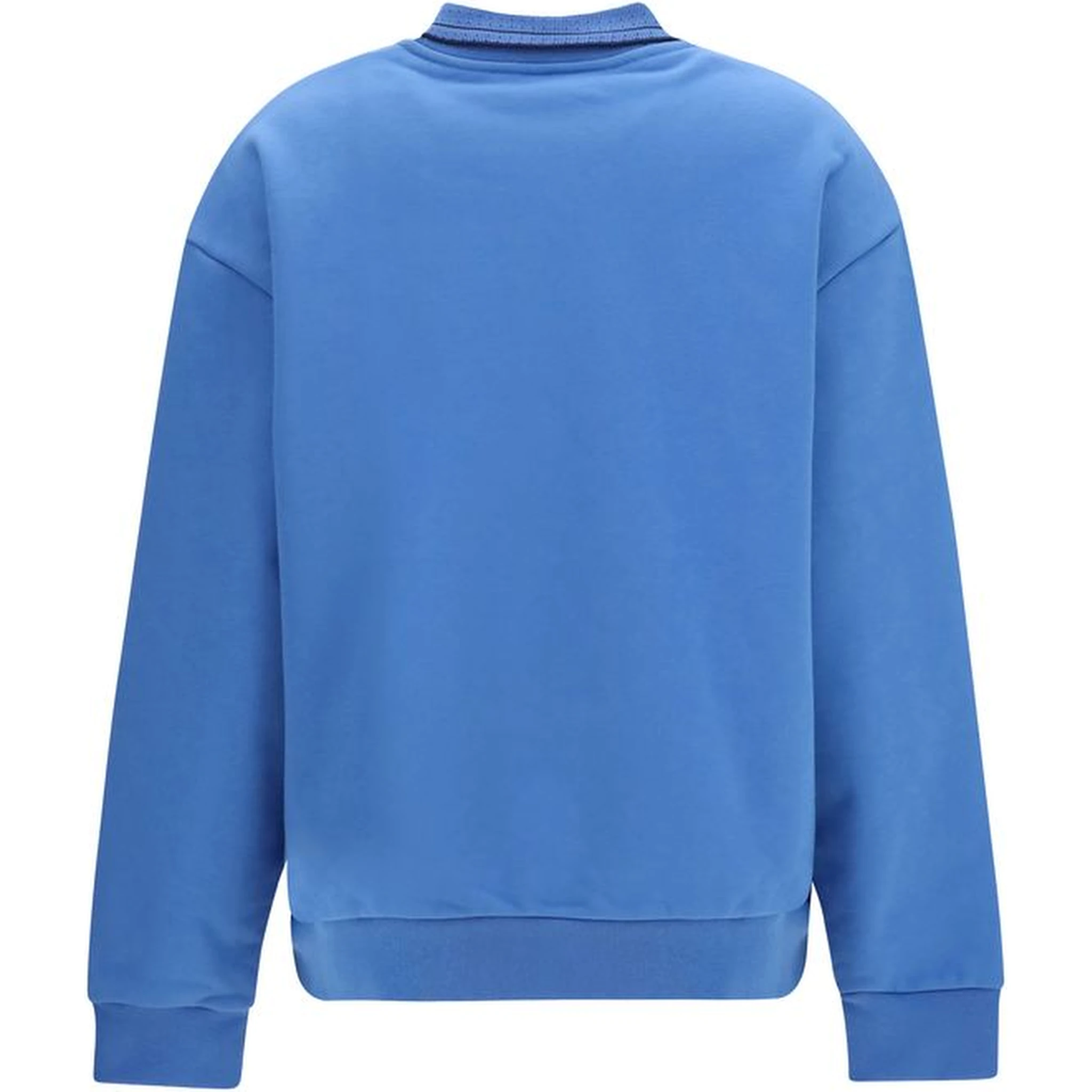 Blue Cotton Sweatshirt