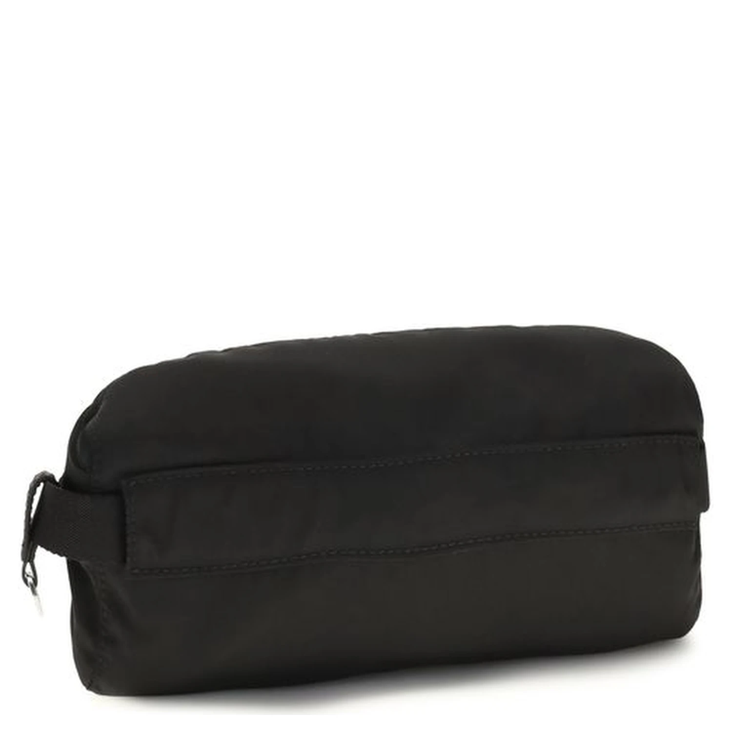 Black Recycled Polyamide Clutch Bag