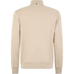 Beige Cotton Sweatshirt