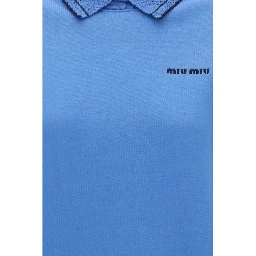 Blue Cotton Sweatshirt