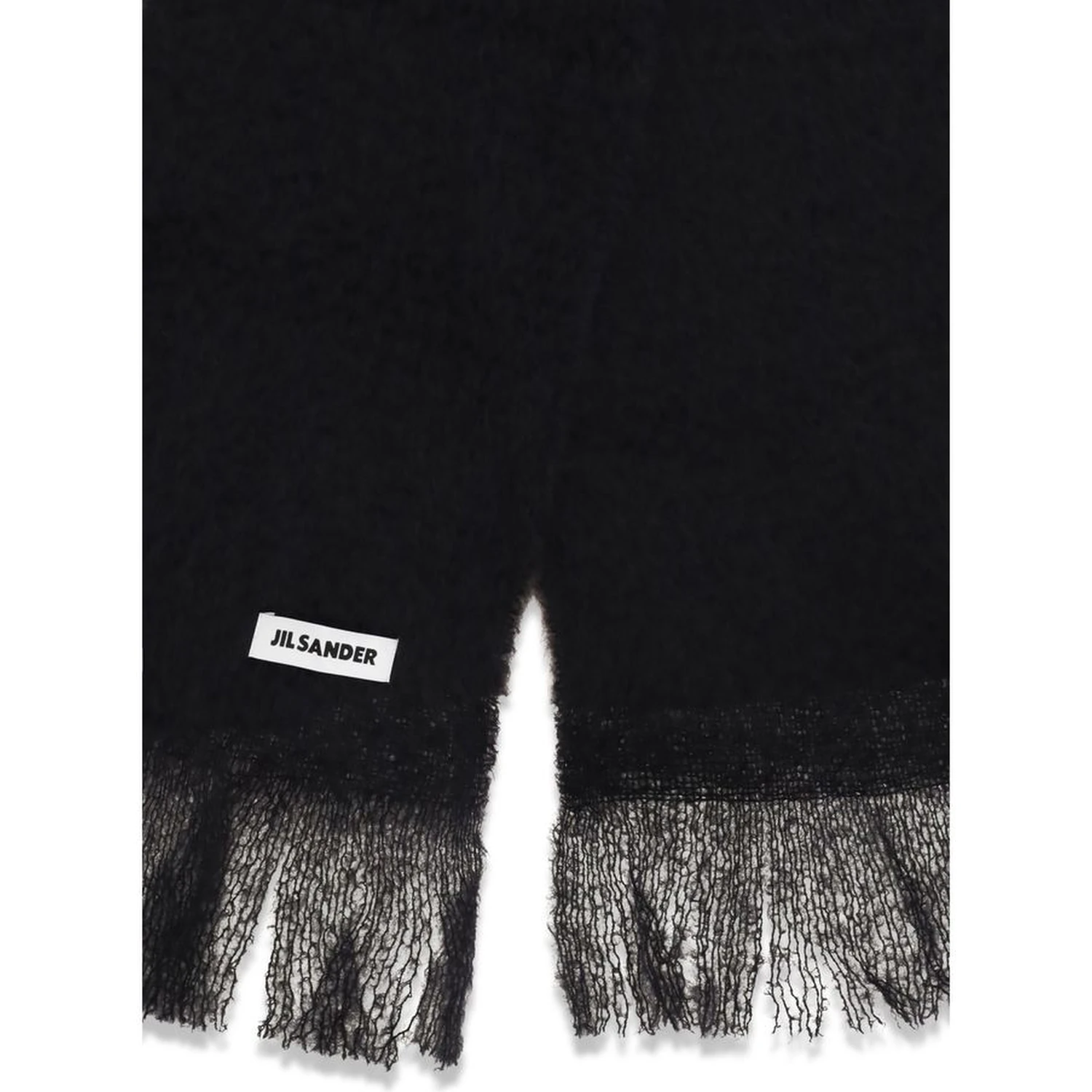 Black Wool Oves Aries Scarf