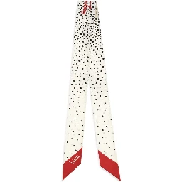 Beige Silk Scarf
