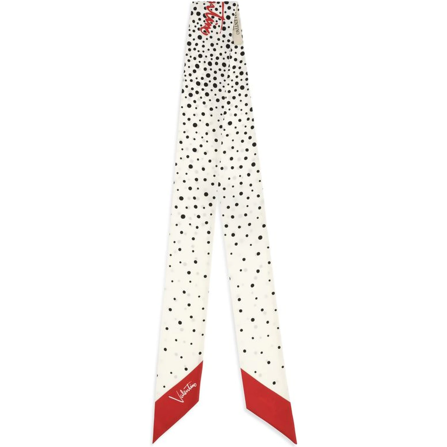 Beige Silk Scarf