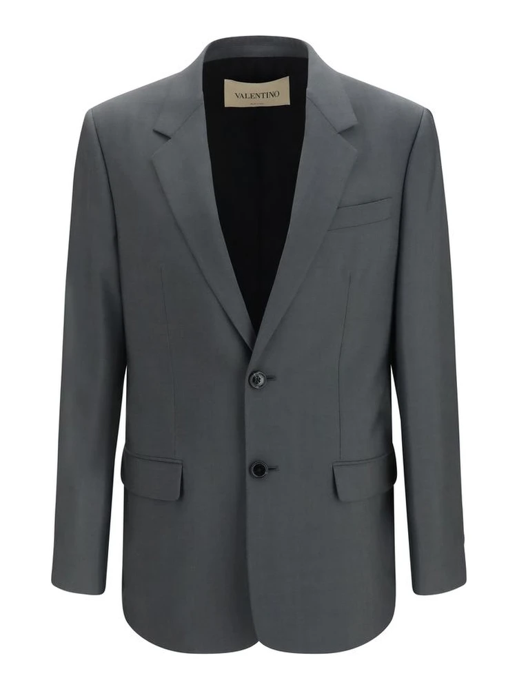 Gray Wool Oves Aries Jacket
