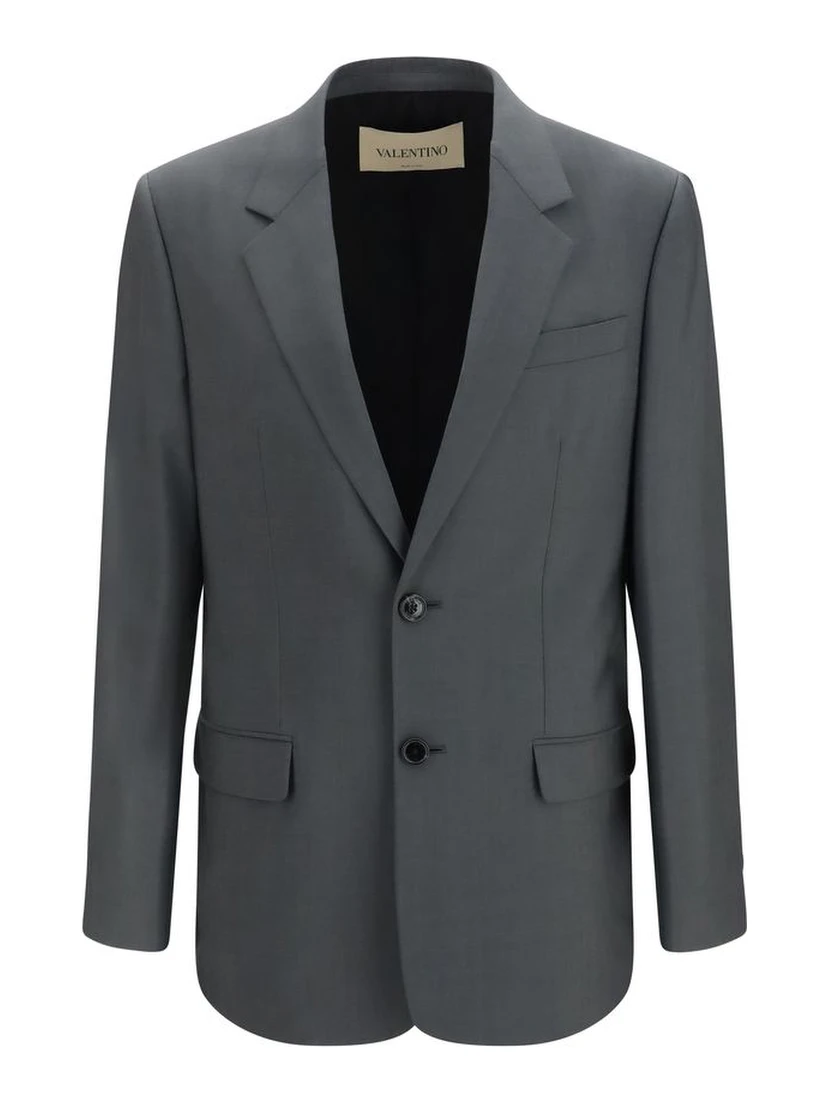 Gray Wool Oves Aries Jacket