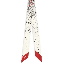 Beige Silk Scarf