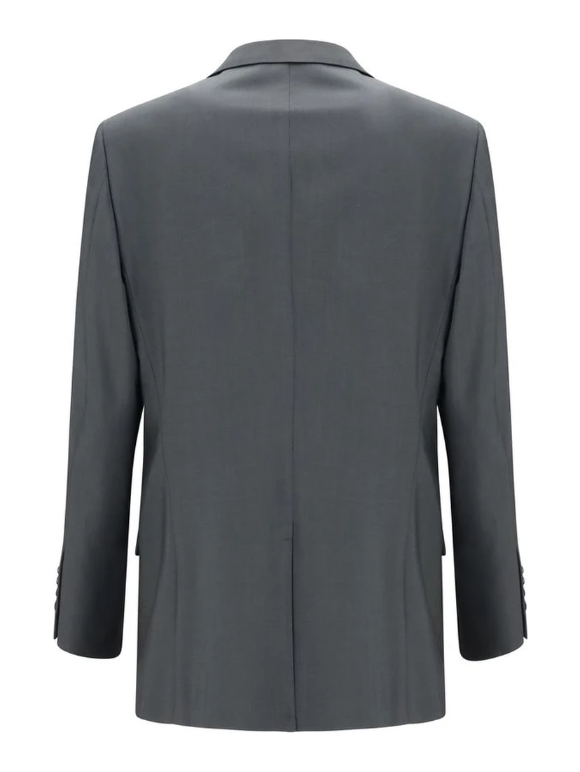 Gray Wool Oves Aries Jacket