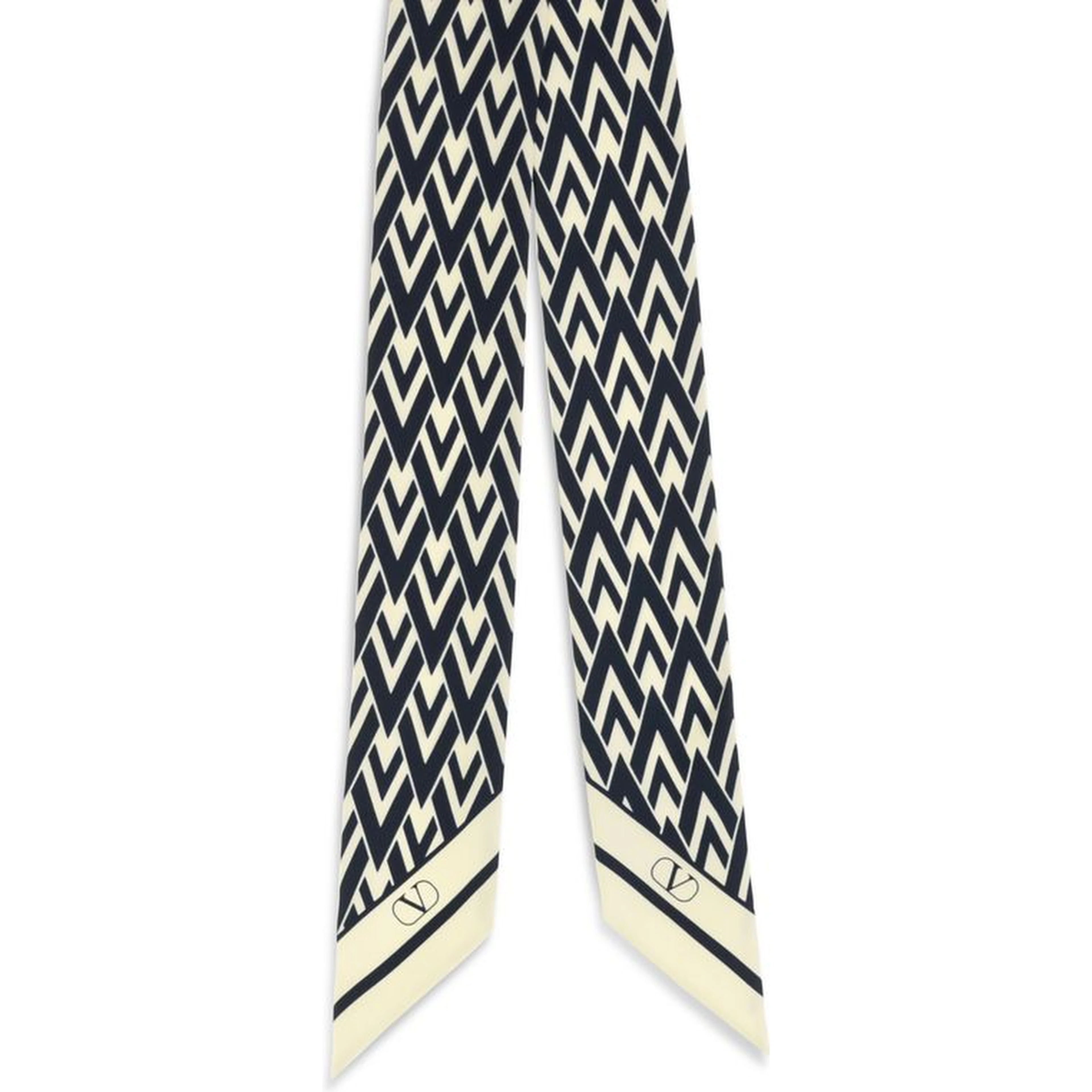 Blue Silk Scarf