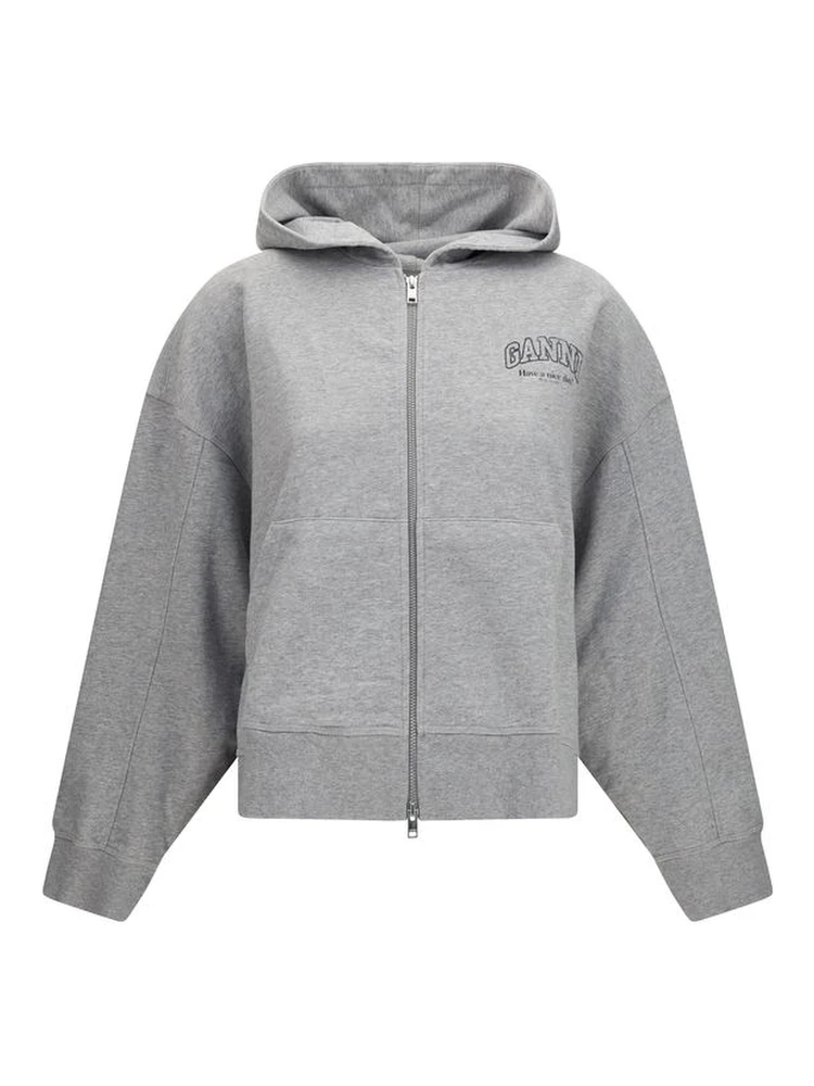 Gray Cotton Sweatshirt