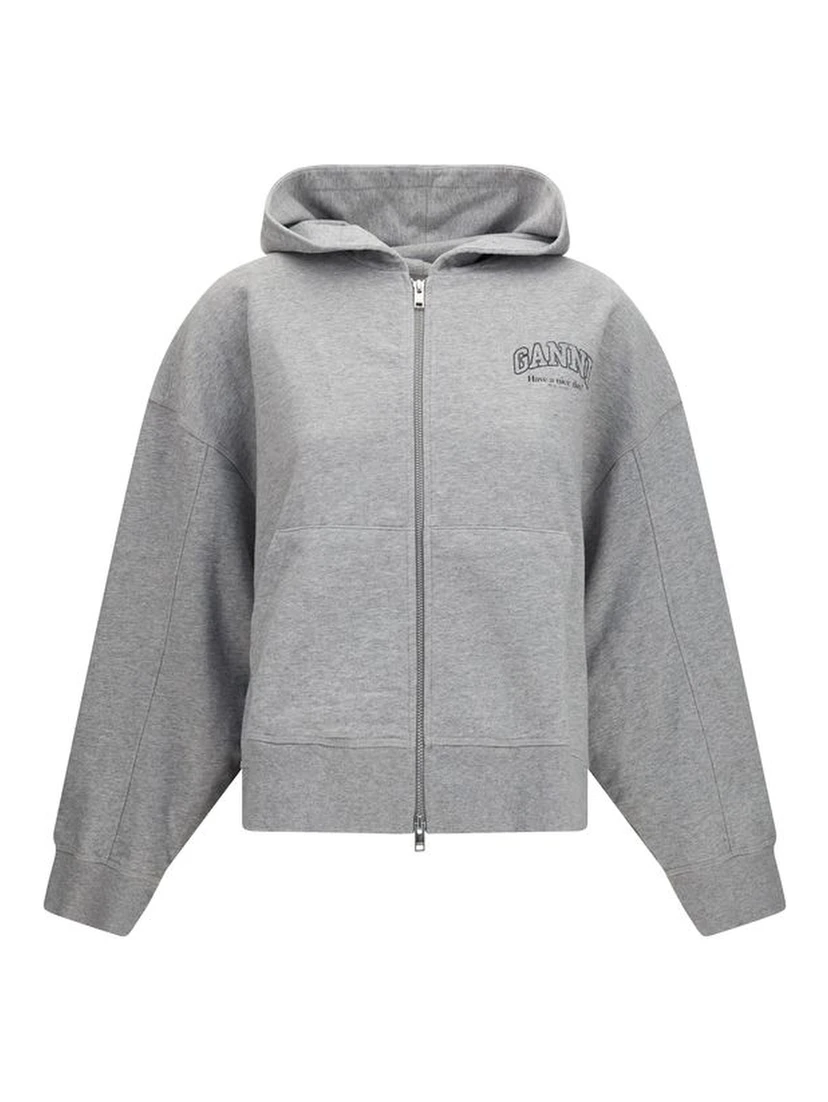Gray Cotton Sweatshirt
