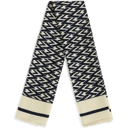 Beige Silk Scarf