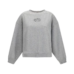 Gray Cotton Sweatshirt
