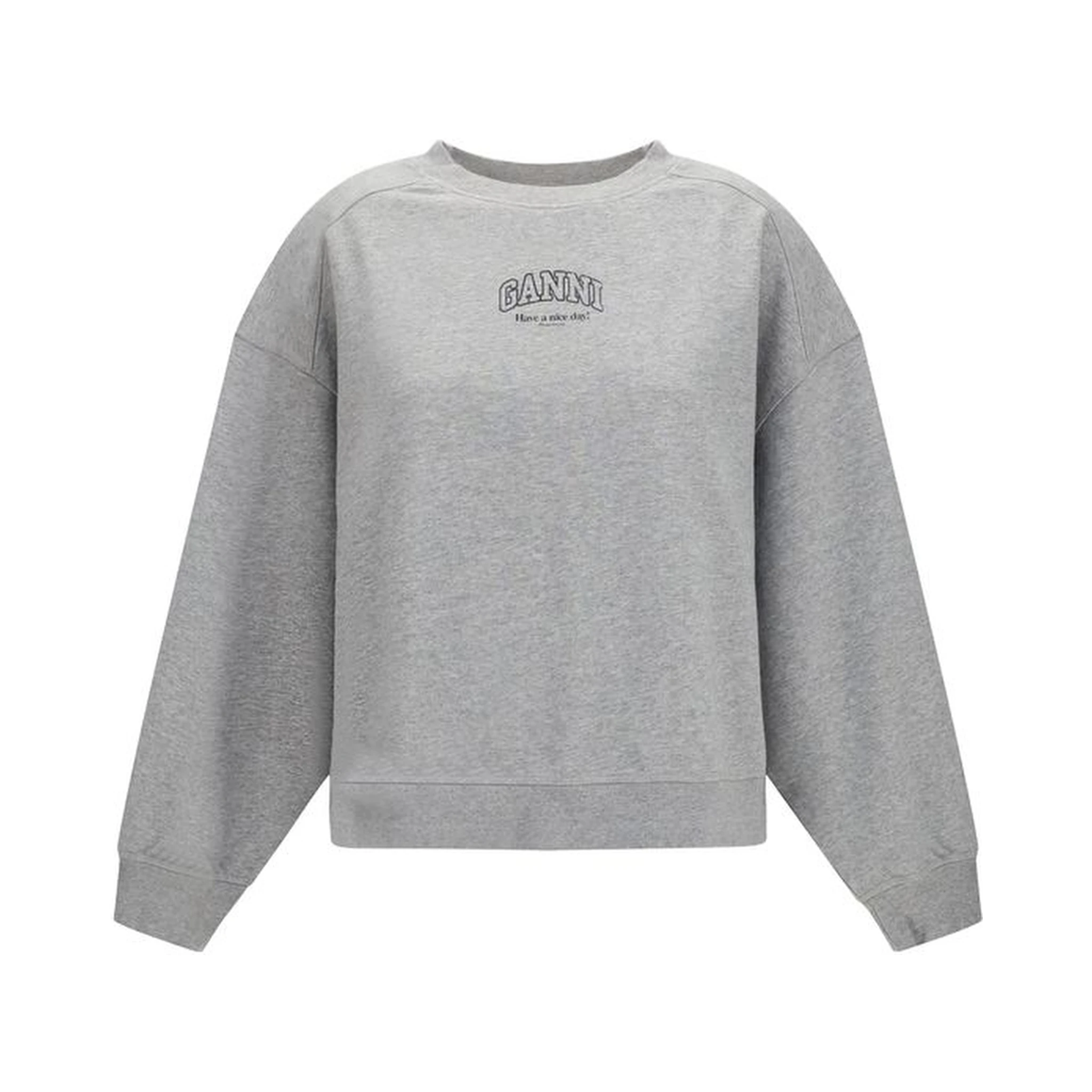 Gray Cotton Sweatshirt