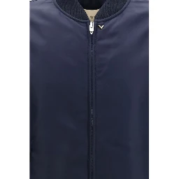 Blue Polyamide Bomber
