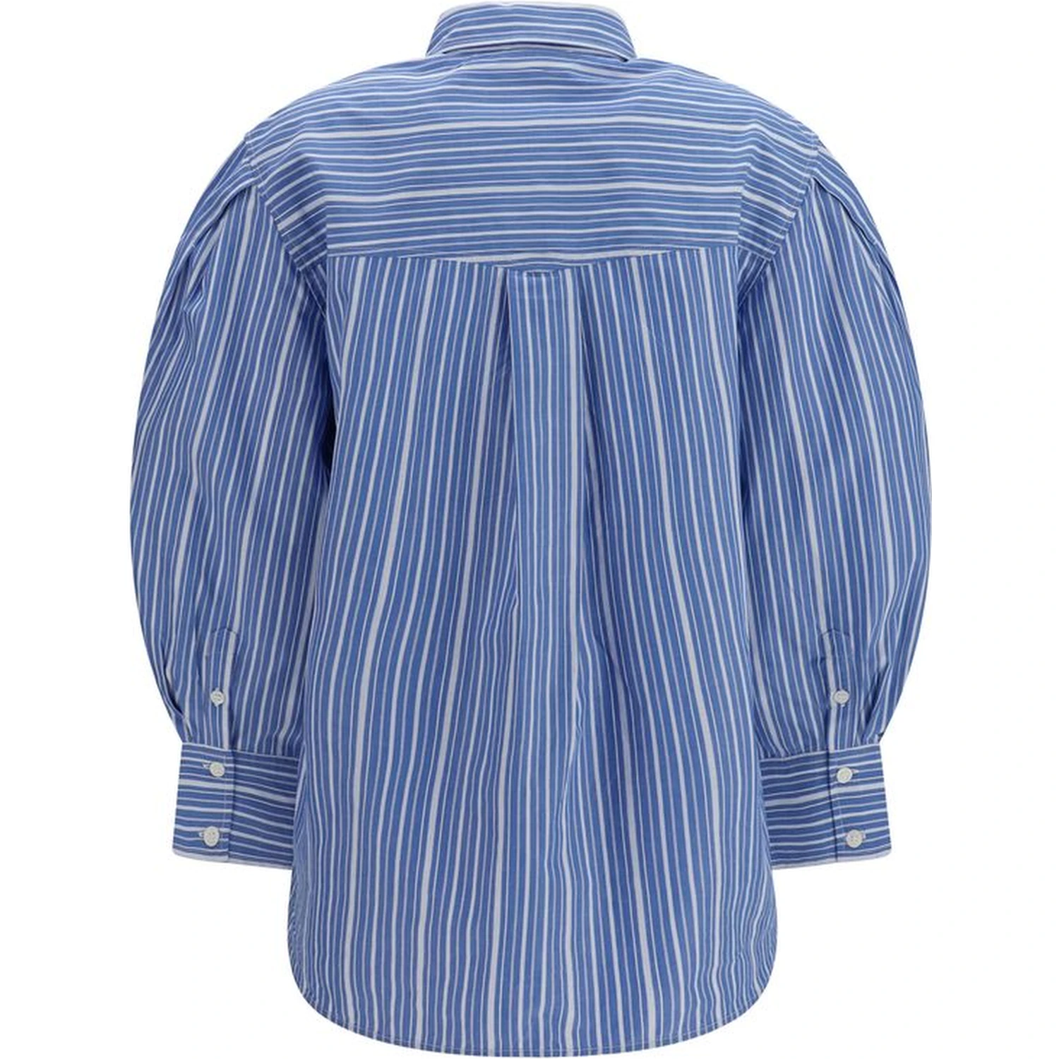 Blue Cotton Pattern Shirt
