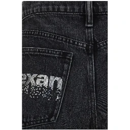 Black Cotton Short And Mini Shorts