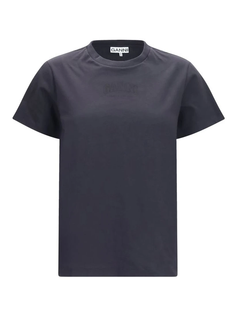 Black Cotton T-Shirt